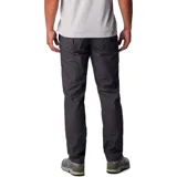 Pantalón cargo Columbia Landroamer Twill para hombre, de color gris, con tecnología Omni-Shield de repelencia avanzada al agua y a las manchas. Cuenta con múltiples bolsillos cargo, bolsillos traseros con broche, dobladillo ajustable con cordón y detalles funcionales para actividades al aire libre.
