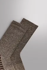 Pack de dos pares de calcetines técnicos de entrenamiento, confeccionados en tejido elástico con diseño acanalado y refuerzos en puntera y talón.