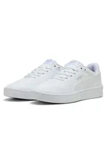 Championes deportivos Puma modelo Court Lally, de color blanco, con diseño urbano y suela de goma.