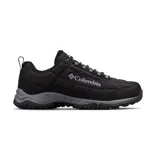 Championes de trekking Columbia Firecamp Fleece LLL, color negro con suela gris, confeccionados con materiales resistentes y tecnología Techlite para mayor amortiguación y confort.