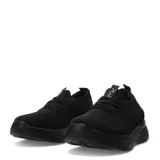 Championes urbanos PUSH modelo Rum, color negro, confeccionados en tejido de punto elástico con cordones decorativos y suela con tecnología Max Comfort.