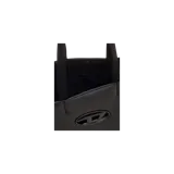 Cartera tote bag Diesel Holi-D de color negro, con diseño estructurado de cuero sintético y el logo ovalado de la marca en relieve al frente. Cuenta con asas dobles para el hombro.