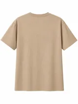 Remera de manga corta y cuello redondo, de diseño básico y corte regular.