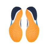 Championes de running 361° Cushion, color gris claro con detalles en azul y verde.