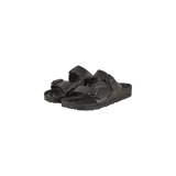 Sandalias Birkenstock Arizona Eva color negro, con dos tiras ajustables con hebilla y diseño anatómico.