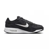 Championes Nike Air Max Solo negros con detalles en blanco, ideales para running.