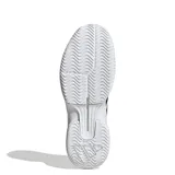 Championes de tenis y pádel Adidas Game Court 3 All, color blanco con las tres tiras características de la marca en color negro en los laterales.