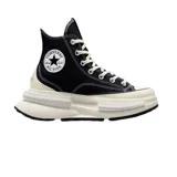Zapatillas Converse Run Star Legacy CX de caña alta, color negro con detalles en blanco y suela chunky.