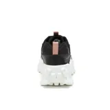 Zapatillas Caterpillar Intruder Lite para mujer, color negro con detalles en rosa y suela chunky blanca.