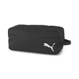 Botinera Puma Goal 23 negra con logo blanco.