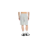 Short de jogging gris melange de la marca Allsaints, con cintura elástica y cordón ajustable. Cuenta con el logotipo de la marca estampado en la pierna izquierda.