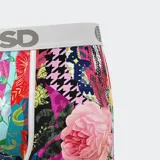 Calzoncillos bóxer estampados con diseño patchwork multicolor.