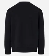 Buzo deportivo color verde claro, de manga larga y cuello redondo. Confeccionado en tejido de poliéster, viscosa y elastano.