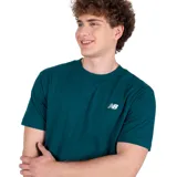 Remera de algodón de corte clásico y cuello redondo, con logo de la marca bordado en el pecho.