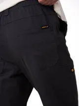 Pantalón Cat Stretch Twill Utilit de hombre, color negro, de corte recto y confeccionado en sarga elástica.