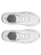 Championes Under Armour Apparition Tech, color blanco con detalles reflectantes, diseño retro de running con amortiguación UA HOVR.