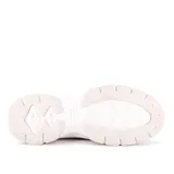 Botas Palladium Pallawave de lona color negro con suela de goma blanca.