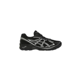 Championes Asics modelo GT-2160, color negro con detalles plateados, confeccionados en malla y material sintético.
