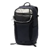 Mochila de senderismo Columbia Triple Canyon con capacidad de 24 litros, confeccionada en tejido resistente con tecnología Omni-Shield. Cuenta con panel trasero de malla transpirable, tirantes acolchados, compartimento compatible con sistema de hidratación, bolsillos laterales para botellas, enganches para bastones de trekking y funda impermeable integrada.