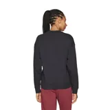 Buzo Puma Essentials Elevated unisex de color negro, corte clásico, cuello redondo y logo Puma bordado en el pecho.