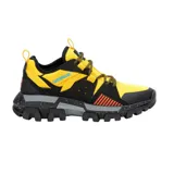 Championes Caterpillar Raider Sport color amarillo y negro, con detalles en naranja y celeste.