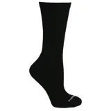 Pack de dos pares de medias deportivas de caña alta, una en color negro y otra en color blanco, con logo de la marca estampado en la puntera.
