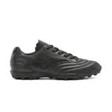 Championes de fútbol 5 Joma modelo Águila 2621, color negro, diseñados con capellada de material sintético Fibertec, suela de caucho de alta resistencia y entresuela de Phylon para una óptima amortiguación.