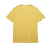 Remera Roark Mathis Core color amarillo mostaza, de manga corta y cuello redondo, con estampa frontal en negro con la leyenda "Turn Up".
