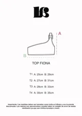 Top de bikini a un hombro con estampado de hojas en tonos verdes, azules y naranjas.