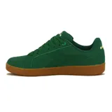 Championes Diadora Court XL de color verde con suela marrón.