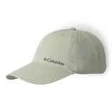 Gorro tipo legionnaire de la marca Columbia, color verde claro, diseñado con tecnología de protección solar UPF 50 y repelente de humedad. Cuenta con una solapa protectora para el cuello y elástico en la parte posterior para un ajuste seguro.