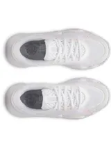 Championes Under Armour modelo Ace Low 2, color blanco, con parte superior de jacquard tejido transpirable, puntera de goma y amortiguación UA HOVR.