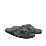 Ojotas Volcom Tide color gris con logo de la marca en la tira.