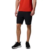 Short Columbia para hombre, color negro, con tecnología avanzada de repelencia Omni-SHIELD, múltiples bolsillos con cierre y trabillas para cinturón.