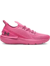 Championes de running Under Armour modelo W Shift, color fucsia, con parte superior de tejido elástico transpirable, clip de TPU en el talón para mayor sujeción y entresuela de EVA ultra acolchada.