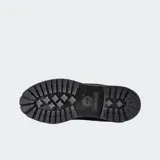 Botas Timberland 6 Inch Premium Waterproof de cuero negro, con construcción impermeable y costuras selladas. Cuentan con cuellos de cuero acolchados para mayor comodidad alrededor del tobillo.