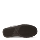 Championes urbanos Puma modelo Park Lifestyle OG, color blanco con detalles en negro y suela marrón. Presentan puntera reforzada en gamuza y el logo característico de la marca en el lateral.