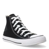 Championes Converse Chuck Taylor All Star de caña alta, color negro con detalles blancos.