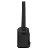 Mochila térmica unisex Caterpillar, color negro, con correa ajustable para el hombro y presillas frontales para accesorios.