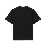 Remera de cuello redondo Lacoste, confeccionada en algodón, con manga corta y el icónico logo del cocodrilo bordado en el pecho.