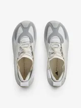 Zapatillas Adidas by Stella McCartney Sportswear Low Ground color blanco con detalles en gris.