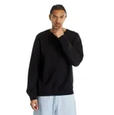 Buzo Dickies Holtville Sweatshirt de cuello redondo, color negro, manga larga y diseño liso de corte clásico.