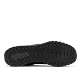 Bota de senderismo Columbia modelo Fairbanks Mid, color negro, con diseño de caña media, cierre de cordones con ganchos metálicos, puntera reforzada y suela con relieve para mayor tracción.