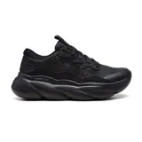 Championes deportivos Skechers Vapor Step Jet Setter, color negro, con capellada de cuero sintético con estampado reptil, cordones, plantilla Air-Cooled Memory Foam y entresuela Vapor Foam.
