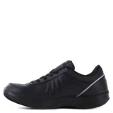 Championes Topper X-Forcer negros de cuero sintético con cordones.