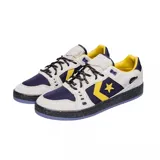 Championes Converse CONS AS-1 Pro Suede, color gris con detalles en azul marino y amarillo.