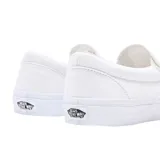 Zapatillas Vans Classic Slip-On color blanco.