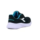 Championes de running Diadora Champion Running Robin 6, color negro con detalles en blanco.