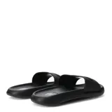 Sandalia de hombre Umbro Twise, color negro con logo en relieve en la tira.