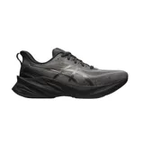 Championes Asics Novablast 3 LE, color negro con detalles en gris, ideales para running.